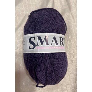 1 Skein Sandnes Garn Smart Superwash Wool Yarn DK Wt 5252 3228 Purple 1.76 oz